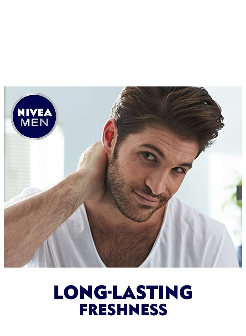 نيفيا 2 عبوة مقاوم التعرق انفيزبل اسود وابيض الاصلي رول للرجال 50 مل - Image 2