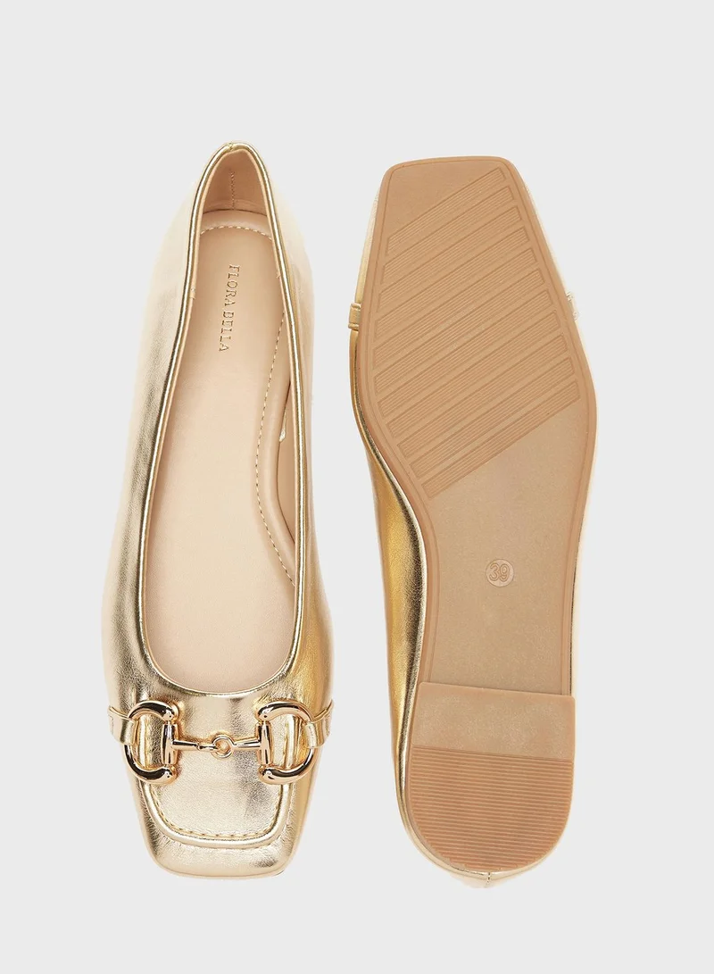 shoexpress Square Toe Ballerinas