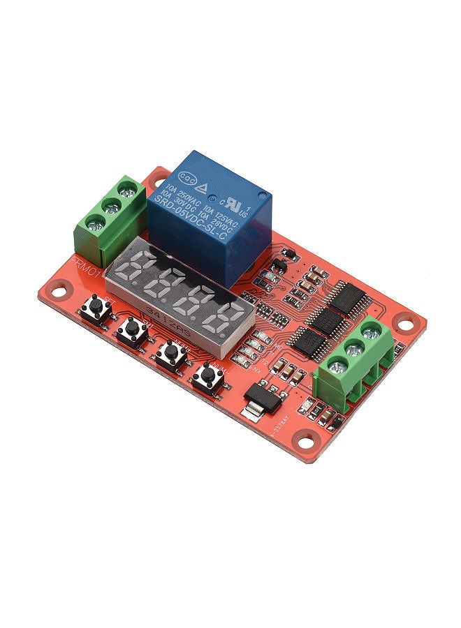 FRM01 Relay Module Timing/Delay/Cycle/Self-lock Multi-function Relay Control PCB Board,12V