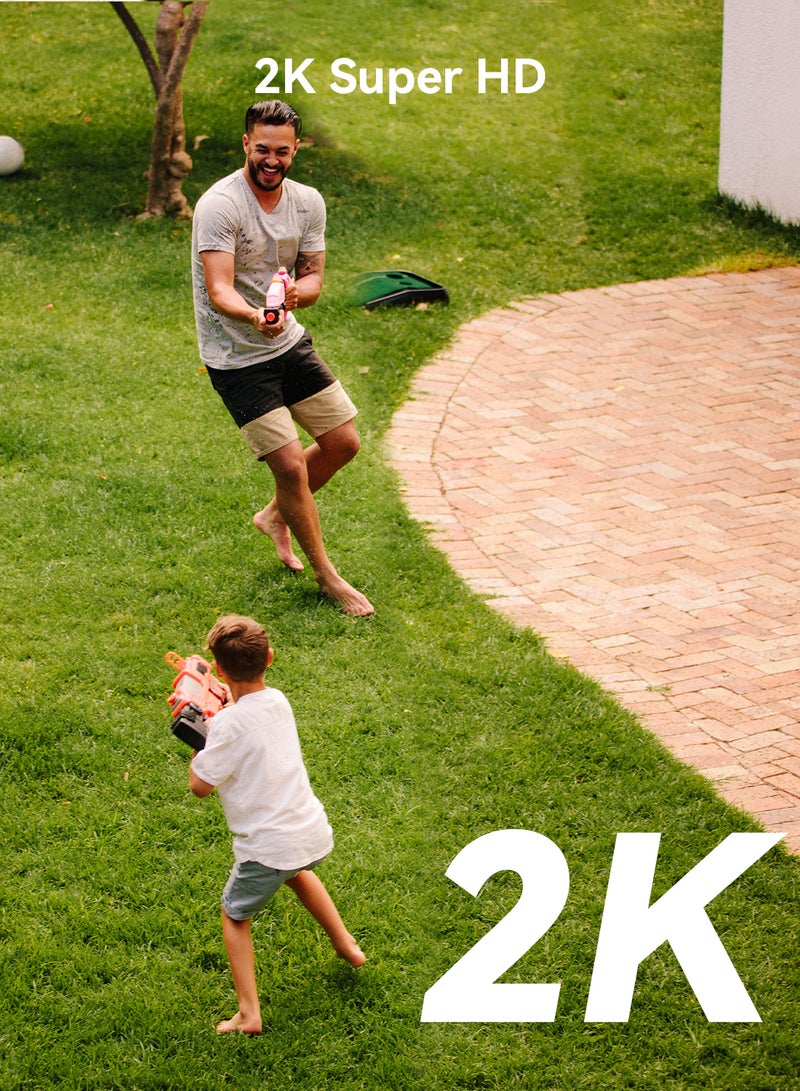 ايمو إيمو عبوة من 2 كاميرا مصباح 2K 3MP ، رؤية ليلية ملونة كاملة ، صوت ثنائي الاتجاه ، تتبع ذكي ، كشف AI للبشر والمركبات. وضع الخصوصية ، ردع نشط - Image 2