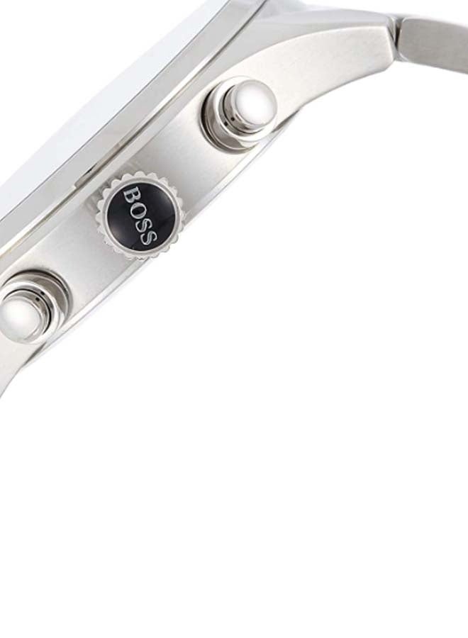 HUGO BOSS Men's Grand Prix Stainless Steel Chronograph Wrist Watch - Image 5