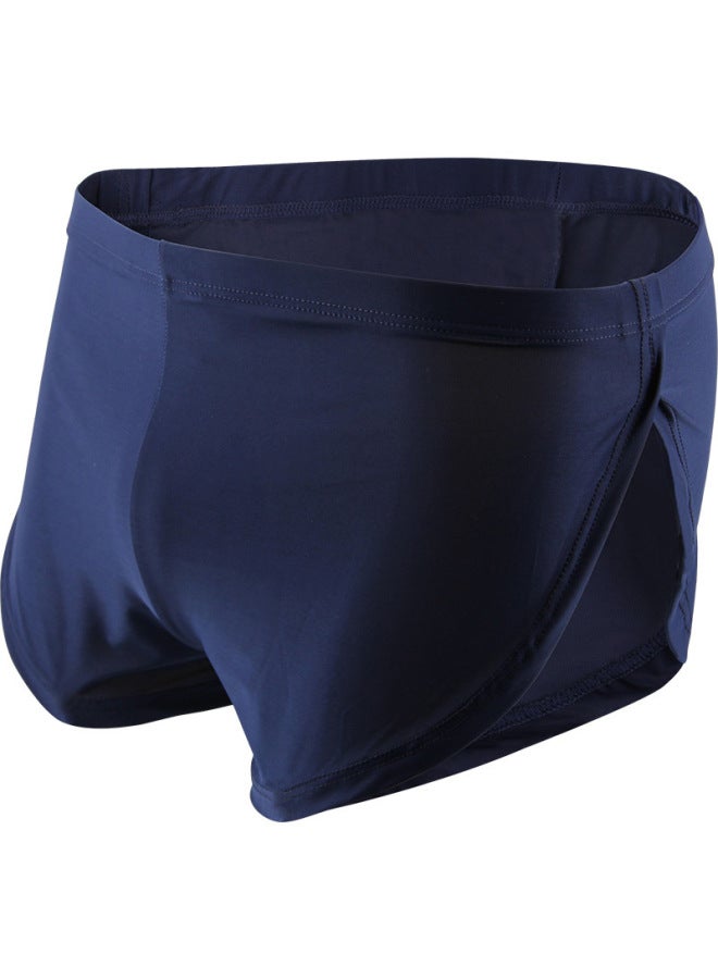 Pinky Senson Men's Breathable Low-waist Ice Silk Comfortable Solid Color Boxer Shorts Plus Size Quick-dry Briefs