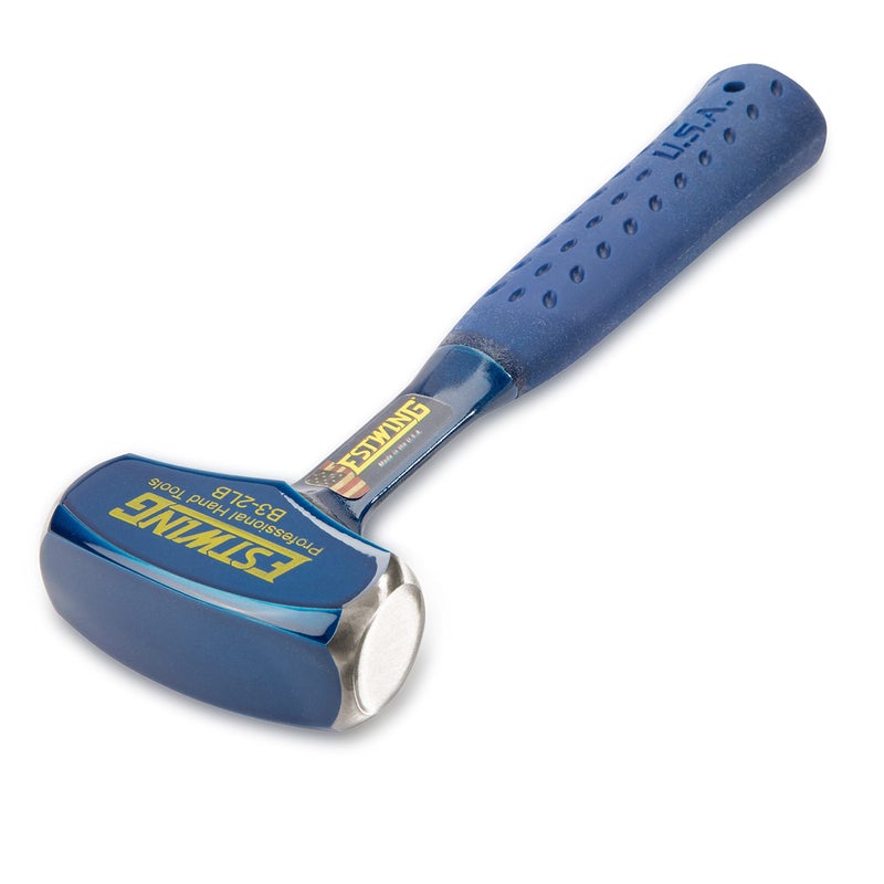 ESTWING Drilling/Crack Hammer - 2-Pound Sledge with Forged Steel Construction & Shock Reduction Grip - B3-2LB - Image 2