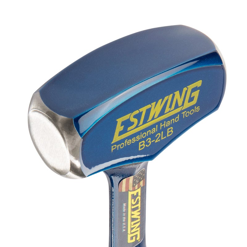 ESTWING Drilling/Crack Hammer - 2-Pound Sledge with Forged Steel Construction & Shock Reduction Grip - B3-2LB - Image 3
