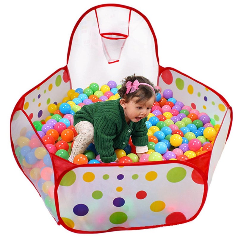 Kuuqa Ball Pit Play Tent with Basketball Hoop for Kids Toddlers Outdoor Indoor Play 4 Ft/120CM (Balls Not Included) - Image 5