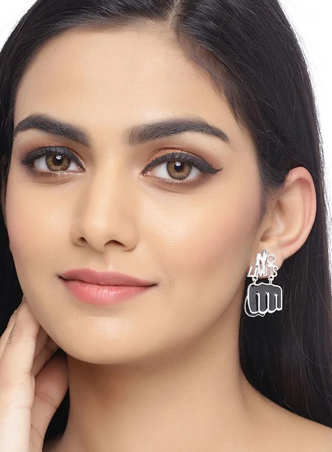 VOYLLA Truck Art 'No Limits' Drop Earrings