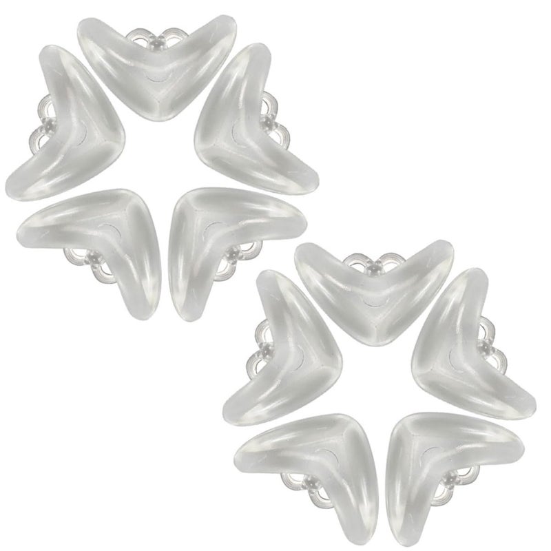 10Pcs White Butterfly Corner Protectors Childproof Furniture Safety Edge Guards For Home Nursery - Image 2