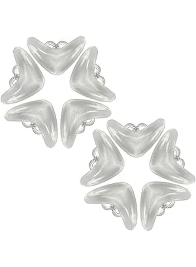 10Pcs White Butterfly Corner Protectors Childproof Furniture Safety Edge Guards For Home Nursery - Image 1