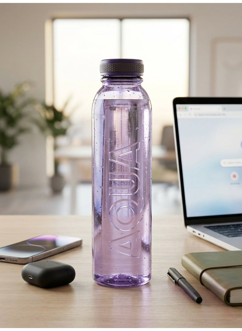 ماكس بلاست زجاجة مياه رياضية ماكس أكوا 600 مل - بلاستيك صحي BPA Free - غطاء محكم الغلق مانع للتسرب- ماكس بلاست - [بنفسجي] - Image 3