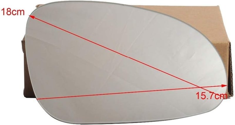 DEMULAX Heated Side Mirror Glass for Jetta, Golf MK5, Passat - Image 2