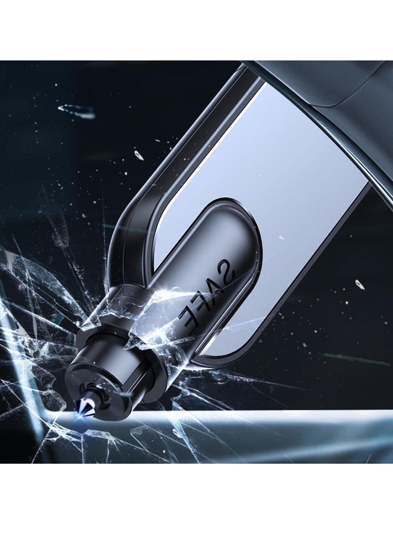 SYOSI Safety Hammer for Car, Glass Breaker with Seat Belt Cutter, Portable Window Breaking Rescue Escape Tool for Land and Underwater Emergency Situations  - Image 3