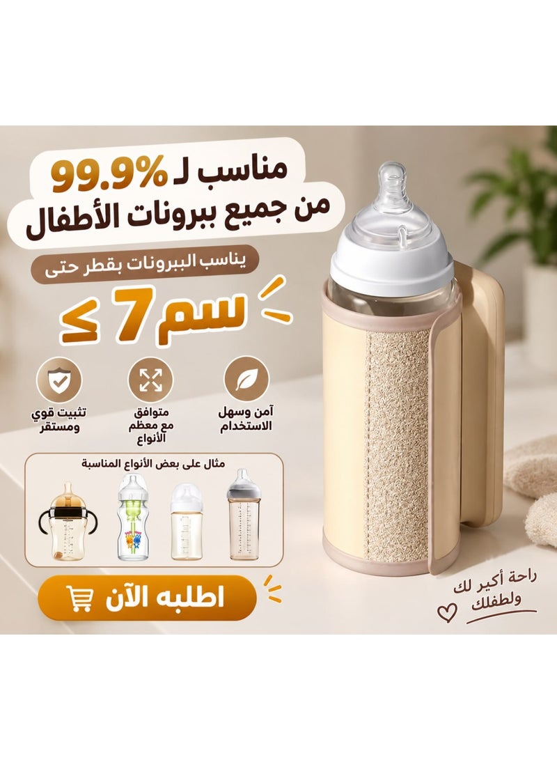 جهاز تسخين زجاجات الرضاعة وحليب الأطفال المحمول بشاشة رقمية للمنزل والسفر - Image 5
