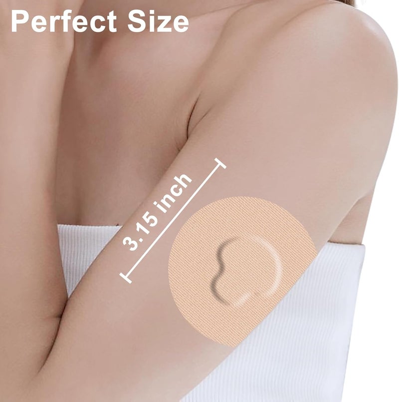OBUZOO CGM Adhesive Patches for Guardian and Other Sensor25 Pack Waterproof and Breathable TapesNo Glue in The CenterFlexible Covers for 7 Days - Image 5
