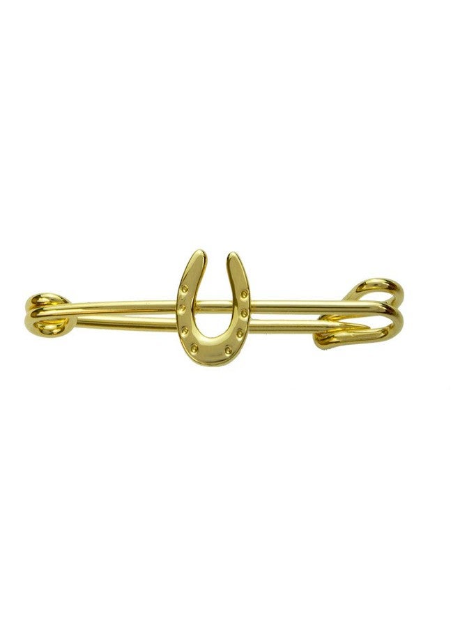 Exselle Horseshoe Stock Gold Plate Pin - Image 2