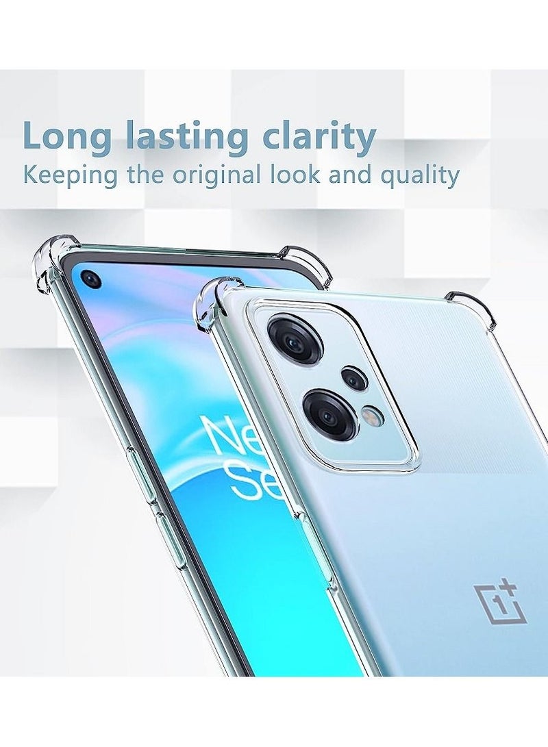 vesus ANTI-SCRATCH CLEAR TPU BACK COVER WITH CORNER BUMPERS FOR ONEPLUS NORD CE2 LITE 5G - Image 2