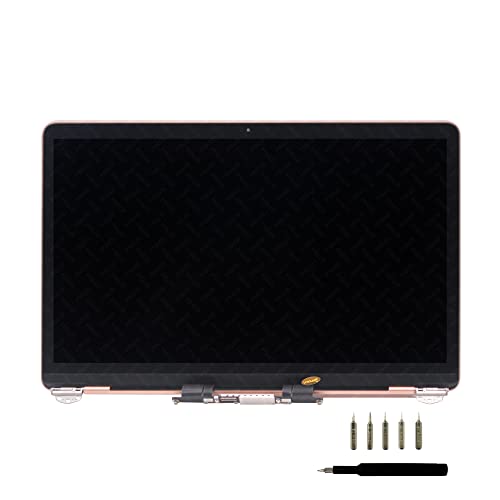 LCDOLED Replacement for MacBookAir10,1 MacBook Air 13" M1 2020 A2337 EMC 3598 MGN63 MGN93 MGND3 MGN73 MGNA3 MGNE3 13.3 inches 2560x1600 Full LCD Screen Complete Top Assembly (Gold) - Image 4