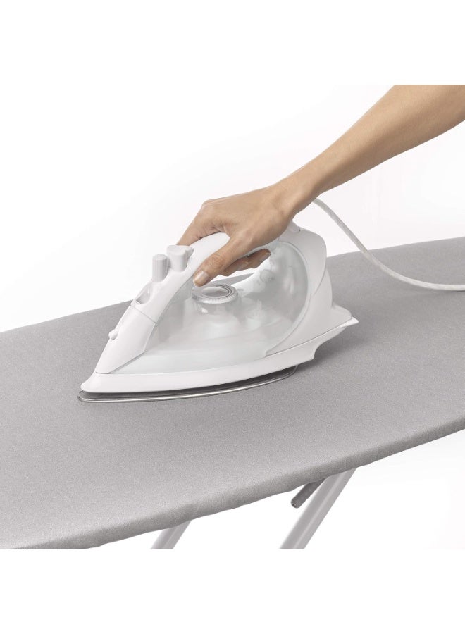 Rayen Universal Cotton Fabric Ironing Board Cover With Easyclip System Basic Floral 126 X 40 Cm - Image 5