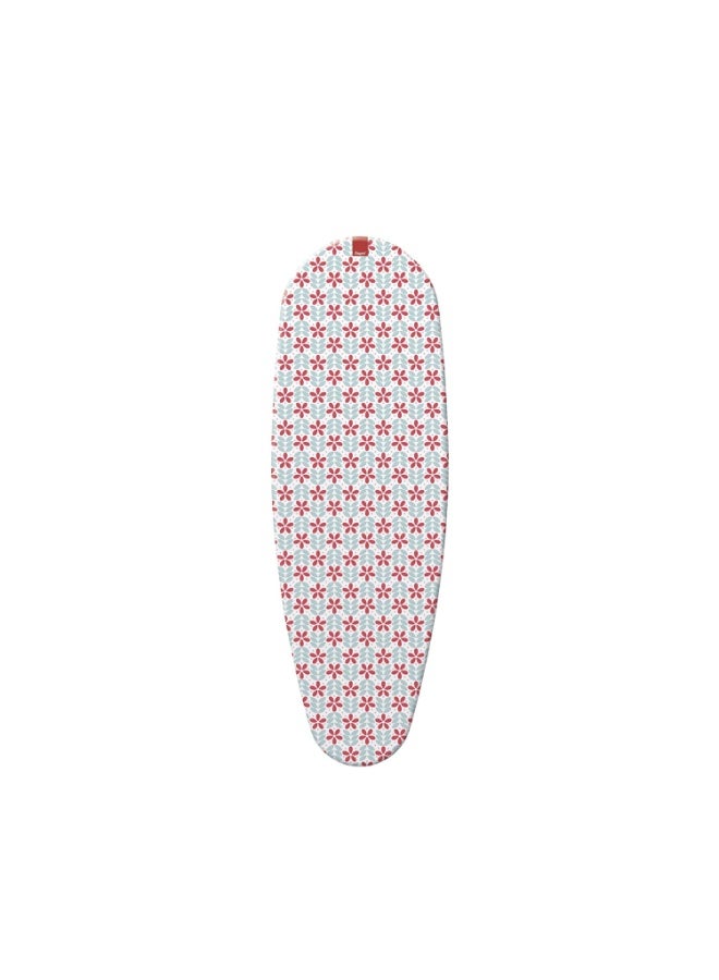 Rayen Universal Cotton Fabric Ironing Board Cover With Easyclip System Basic Floral 126 X 40 Cm - Image 2