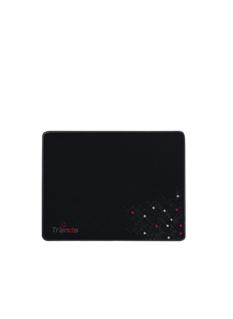 Trands - Trands Tr-Mr127 Non Slip Rubber Wireless Mouse Pad For all Mouse Sensitivities And Sensors - Black - Image 1