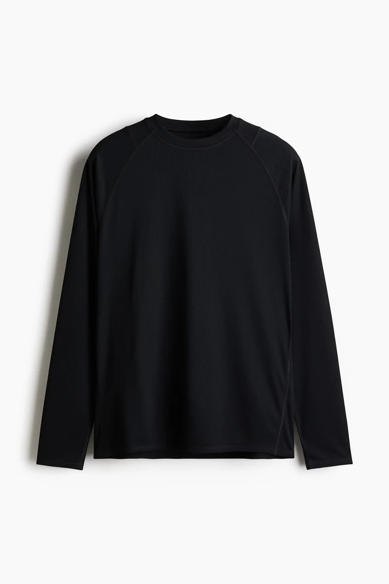 H&M Drymove™ Longs-Sleeved Sports Top
