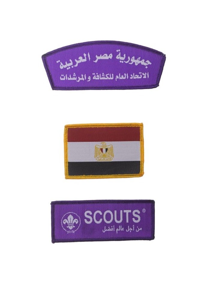 مجموعة شارات الكشافة البحرية مطرزة 6 قطع من القماش