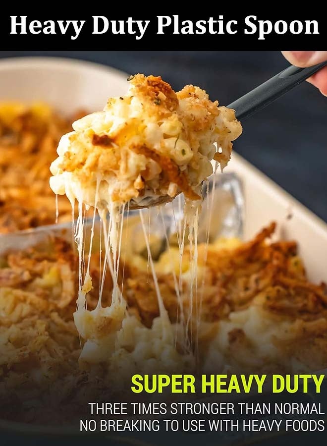 YIM-VIBEHAUS Disposable Plastic Spoons, 50 Pieces Plastic Cutlery Spoons, Disposable Utensils Set for Party Wedding Birthday Family Gathering, Disposable Cutlery Individually Wrapped 6.8"x1.3" - Image 3