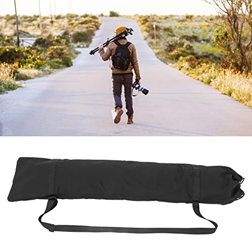 Zopsc Universal Tripod Carrying Case Heavy Duty Nylon Photography Bag with Adjustable Shoulder Strap for Camera Tripods Monopods Light Stands Black 34x20x24cm - Image 3