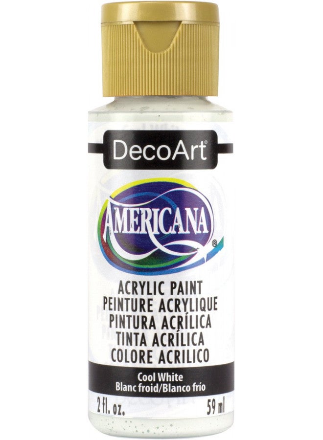 DecoArt Americana Acrylic Paint, 2-Ounce, Cool White