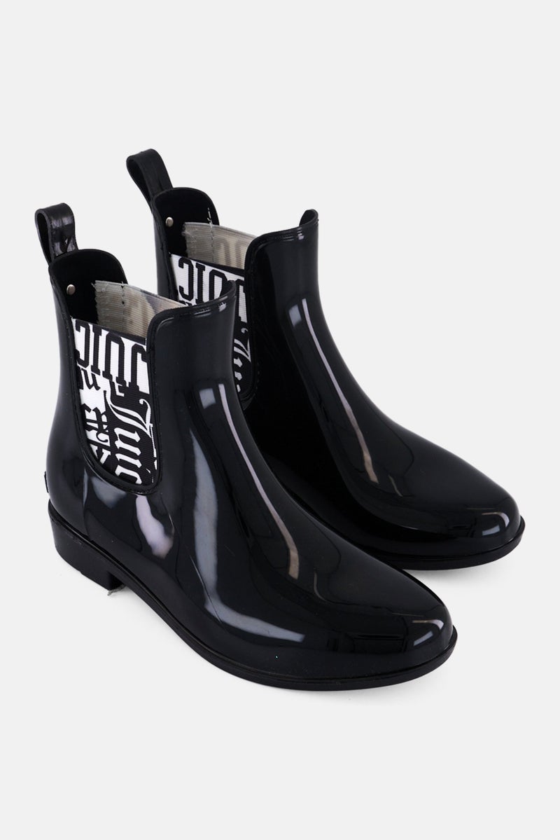 Juicy Couture Women Jc-Romance Slip On Ankle Boots, Black  - Image 1