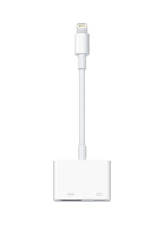 Lightning To HDMI Digital AV Adapter For Apple White