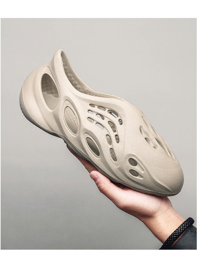 NIBEMINENT Coconut Slippers Cloud Thick-soled Sandals Summer Fashion Soft Bottom Beach Men Slippers  - Image 2