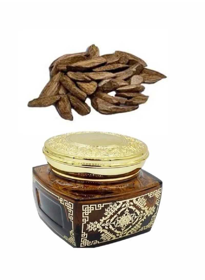 PURE Mruki Quality Oud Incense Brown50g - Image 1