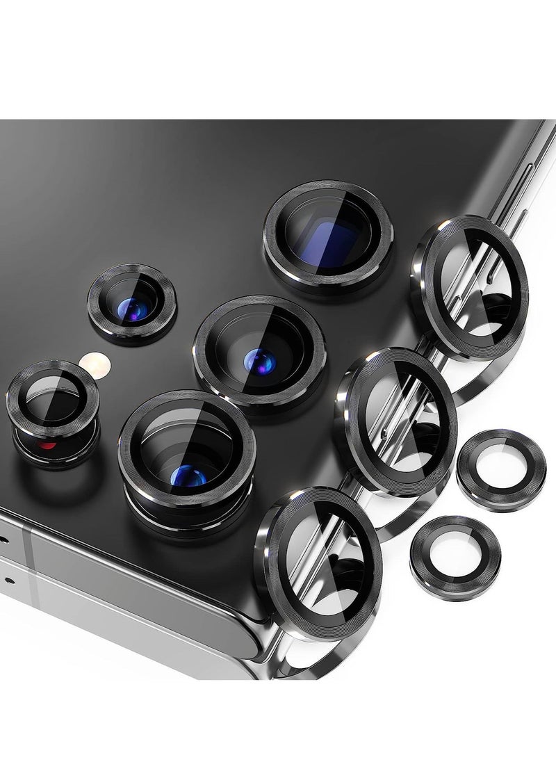 Raxoom Samsung Galaxy S23 Ultra Camera Lens Protector, Scratch-Resistant Tempered Glass with Alloy Edge Camera Cover Screen Protector - Image 1