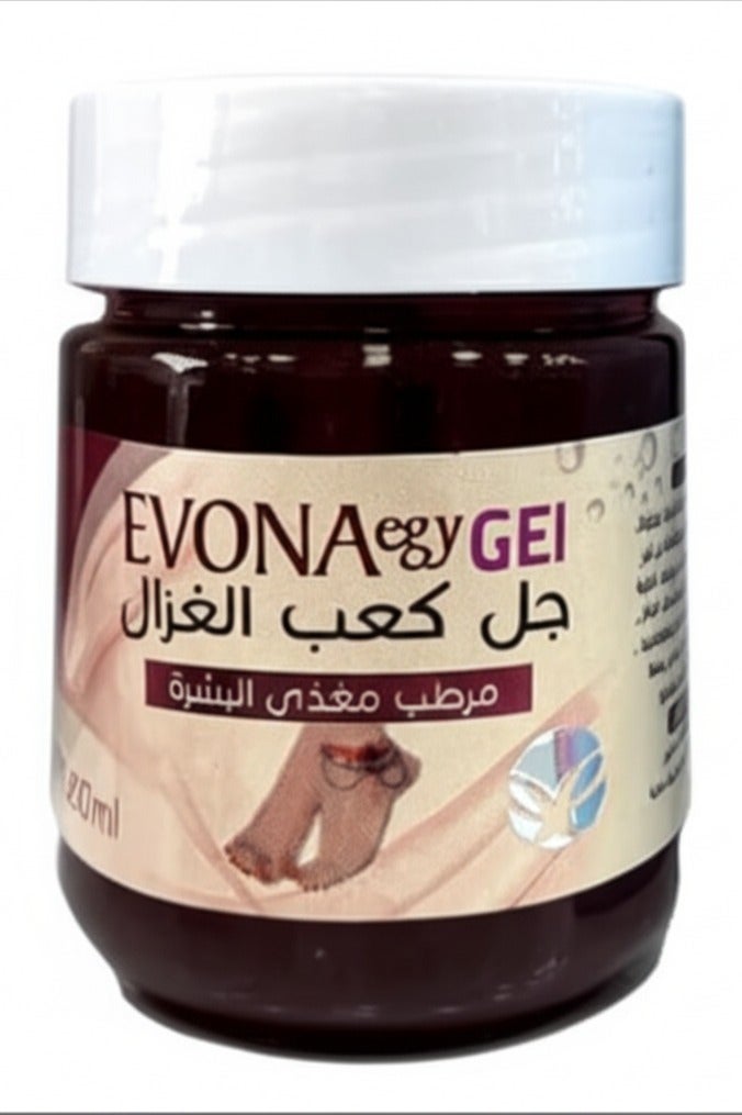 Evona جل كعب الغزال لترطيب وتلوين الكعب - كريم إيفونا - 250 مل - Image 1