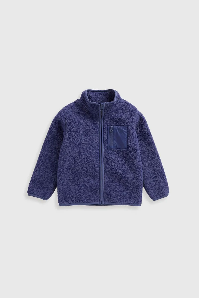 مذركير جاكيت من الفليس - أزرق داكن