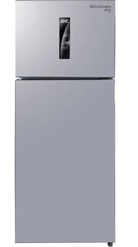 Unionaire RD320B 2-Door 310L Digital Defrost Refrigerator, Silver