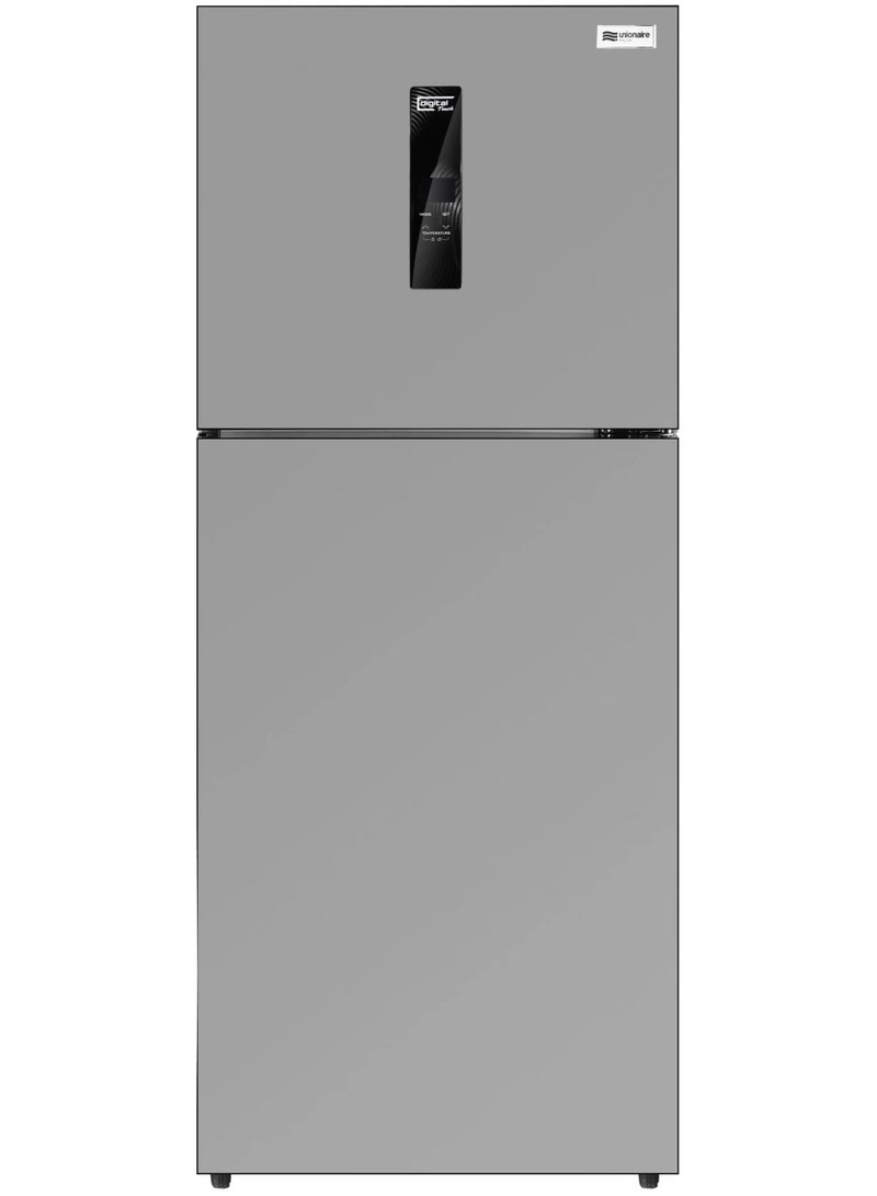 يونيون إير ثلاجة 2باب-310 لتر دي فروست ديجيتال فضي -من يونيون ايرRD320B - Image 5