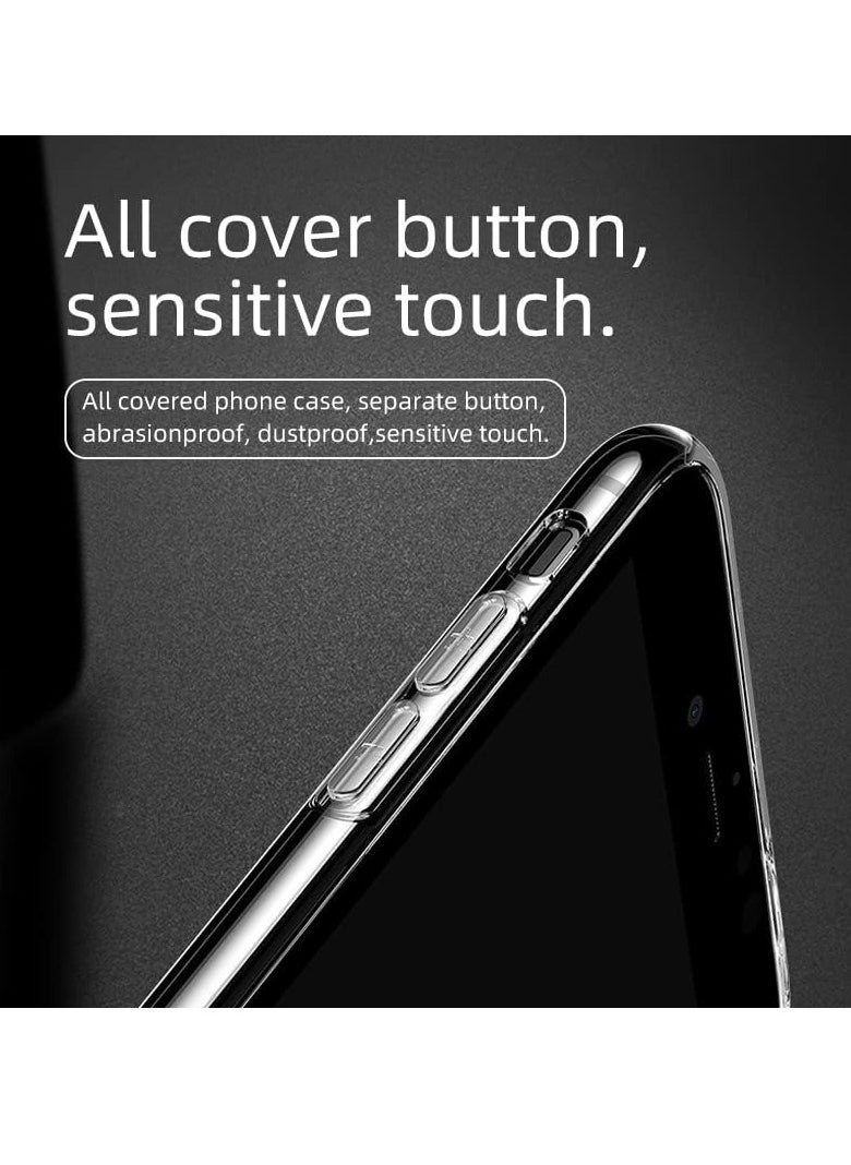 Magnetic Phone Case with MagSafe Wireless Charging Shockproof Protective Case for iPhone 8/ 7 SE 2 /SE 3 4.7  Clear
