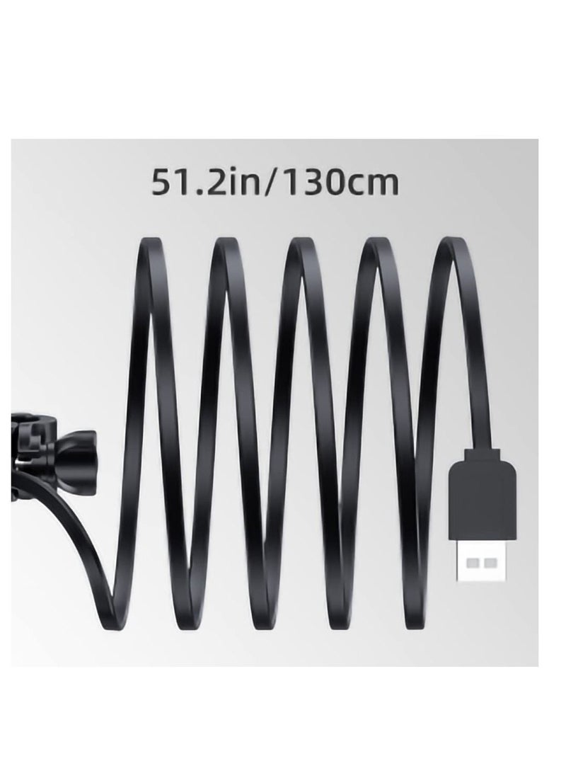 SYOSI Multi Charging Cable 3-in-1 Retractable USB Cable Fast Charger Station Compatible with All Phones | Backseat Passengers | Share Ride Customer Charging Dock Attach to Headrest  - Image 3