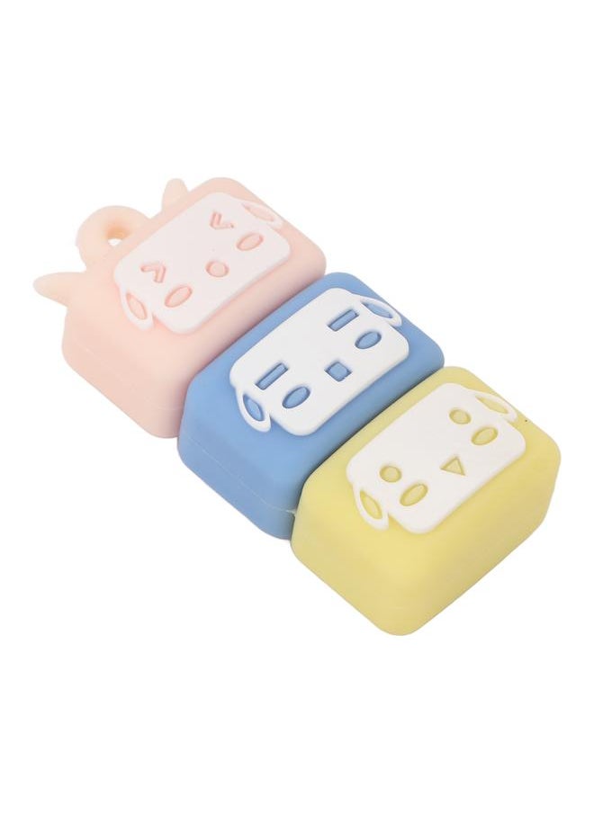 Thoraya Creative promotion activity gift USB flash drive stall trendy play PVC toy cartoon mini USB flash drive three little sheep - pink - V01064G  - Image 5