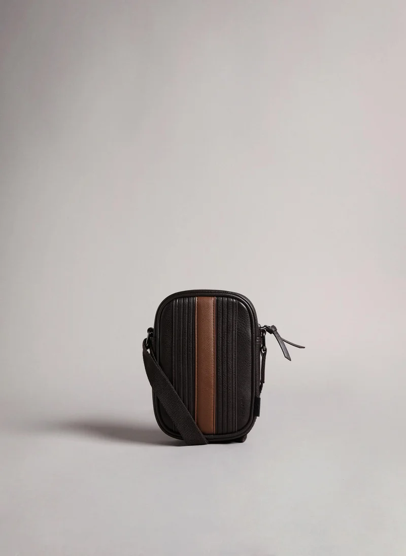 Ted Baker Evver Striped Pu Flight Bag