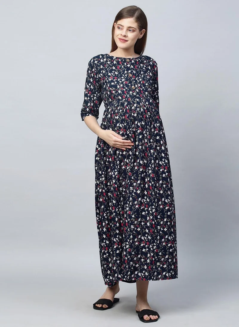 TUMMY Floral Print Dress
