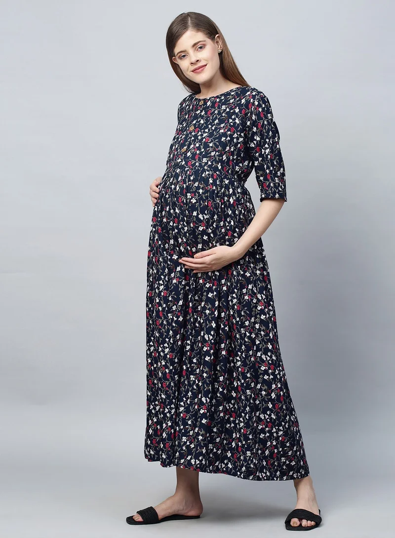 TUMMY Floral Print Dress