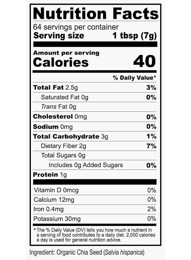 Anthony's Organic Ground Chia Seed, 1 lb, Finely Ground, Cold Milled, Gluten Free, Non GMO - Image 3