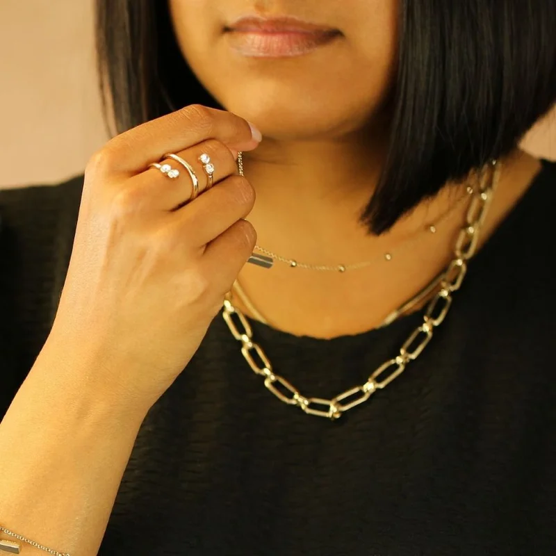 باكلي لندن BUCKLEY LONDON EYRE CREEPER RING