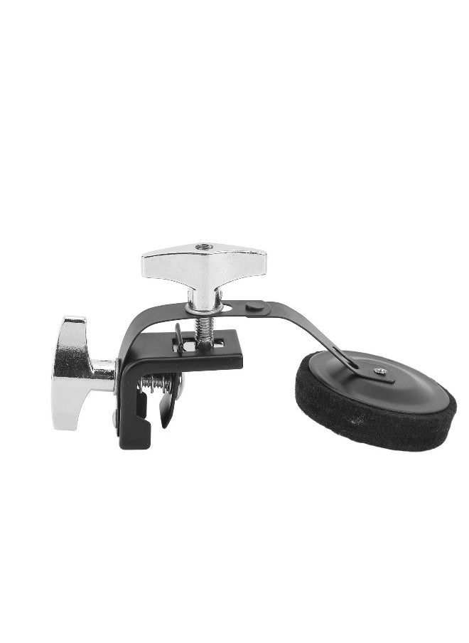 Generic - Drum Damper Clamp Drum Damper Mute Silencer Felt Drum Damper WC308 Felt Muffler Kit Percussion accessories Metal Knobs Adjustable Stable Low Noise Shockproof Tone Control System - Image 1