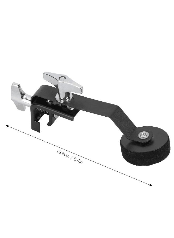 Generic - Drum Damper Clamp Drum Damper Mute Silencer Felt Drum Damper WC308 Felt Muffler Kit Percussion accessories Metal Knobs Adjustable Stable Low Noise Shockproof Tone Control System - Image 1