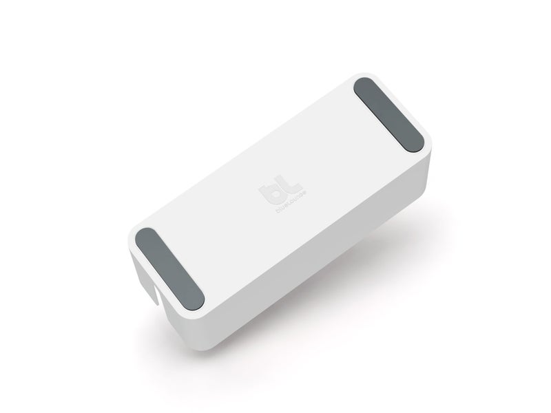 Bluelounge CableBox cable organizer hides messy, loose, tangled cables White color (CB01WH) - Image 5