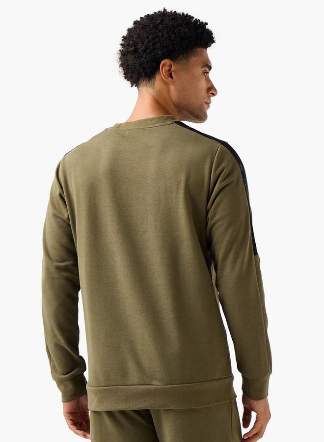 Kappa  Kappa Men Regular Fit Logo Embossed Sweatshirt for Men | Best Price UAE