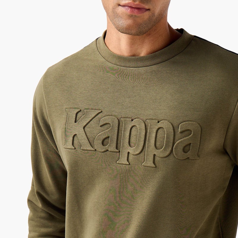 Kappa Men Regular Fit Logo Embossed Sweatshirt - Image 4